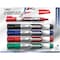 Bic Dry Erase Markers, Low Odor, Chisel Point, 4/ST, AST, PK6 BICGELITP41AST - alternate 1